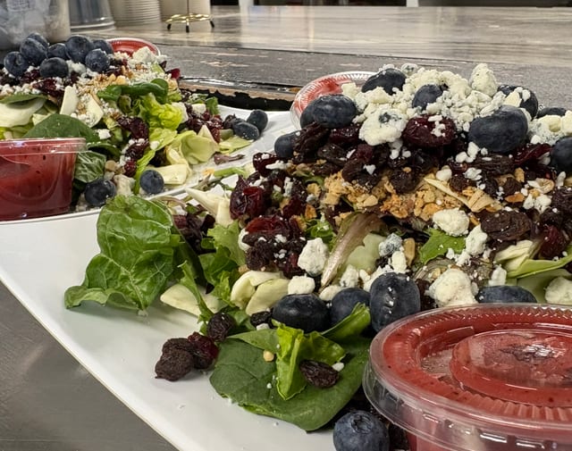 BERRY-UP CRUNCH SALAD.